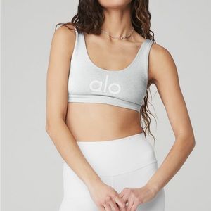 White Alo sport bra